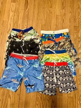 Boys Quick-Dry Swim Trunks - Assorted Colors